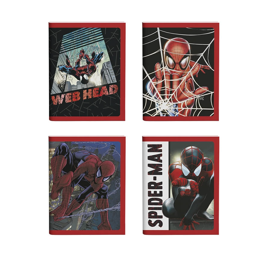 CUADERNO MOOVING 16x21 T/F SPIDERMAN x 48hjs RY