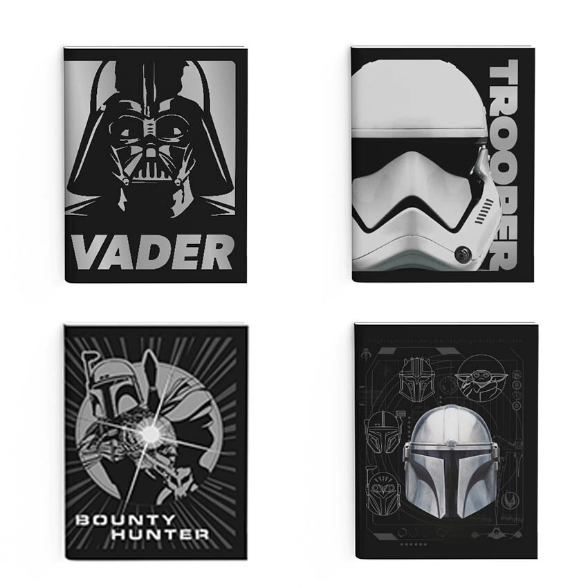 CUADERNO MOOVING 16x21 T/F STAR WARS x 48hjs RY