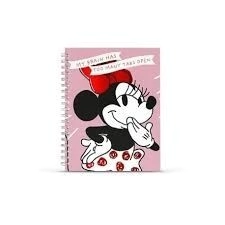 CUADERNO MOOVING 16x21 ESP T/D MINNIE MOUSE x 80hjs RY