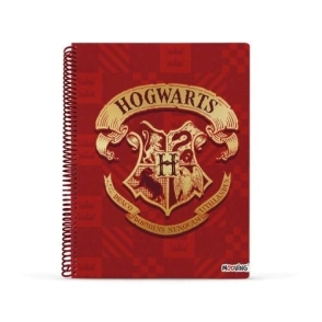 CUADERNO MOOVING UNIVERSITARIO HARRY POTTER x 80hjs CD