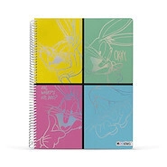 CUADERNO MOOVING UNIVERSITARIO LOONEY TUNES x 80hjs RY