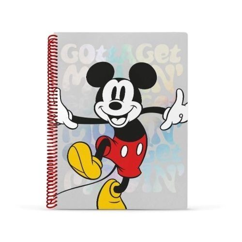 CUADERNO MOOVING UNIVERSITARIO MICKEY MOUSE x 80hjs CD