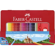LAPICES COLOR FABER-CASTELL LATA x 48u