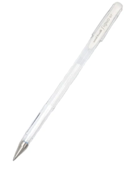 BOLIGRAFO UNI-BALL SIGNO GEL 0.7 BLANCO