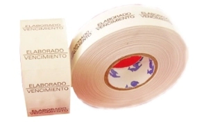 ROLLO P/CODIF. MOTEX M-2316 ELAB/VENC x 10u