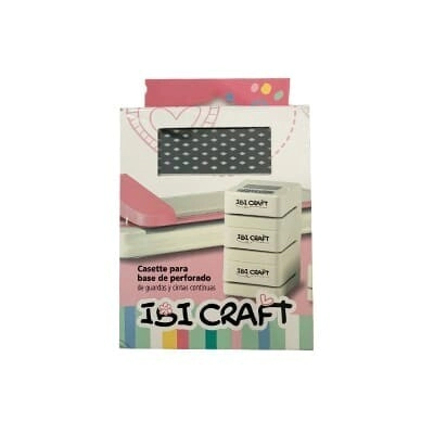 IBI CRAFT PERFORADORA CASSETTE 2 EN 1 ROMBOS