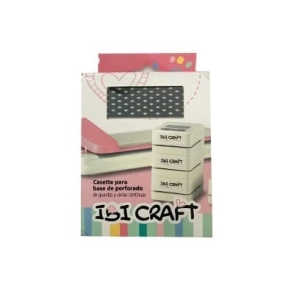 IBI CRAFT PERFORADORA CASSETTE 2 EN 1 ROMBOS