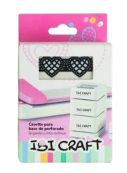 IBI CRAFT PERFORADORA CASSETTE 2 EN 1 CORAZON