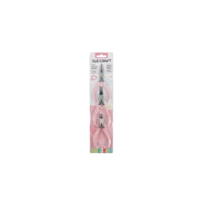 IBI CRAFT SET DE PINZAS Y ALICATE x 3u