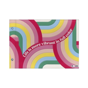 CARPETA MOOVING TAPA N&ordm;5 RAINBOW