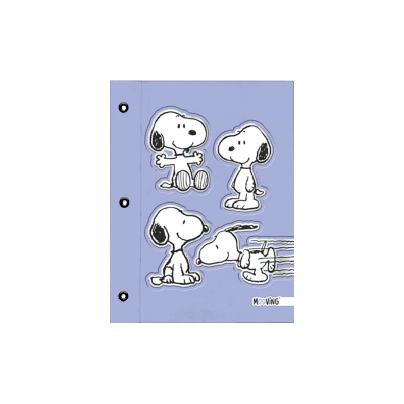 CARPETA MOOVING TAPA N�3 SNOOPY