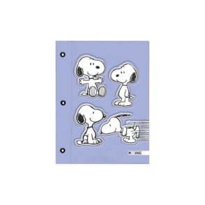 CARPETA MOOVING TAPA N&ordm;3 SNOOPY