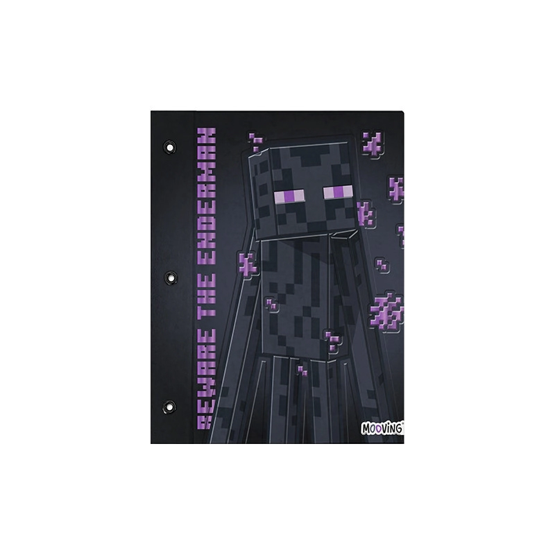 CARPETA MOOVING TAPA N�3 MINECRAFT