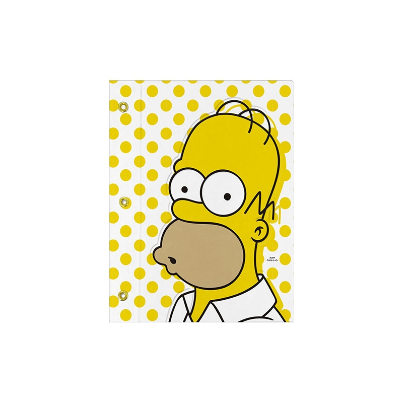 CARPETA MOOVING TAPA N�3 SIMPSONS
