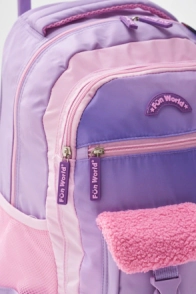 MOCHILA FW FUN WORLD CARRO 18" RAINBOW