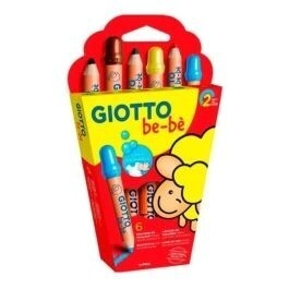 LAPICES COLOR GIOTTO BEBE x 6u