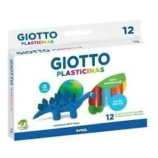 PLASTILINA GIOTTO NATURAL x 12u SURT.