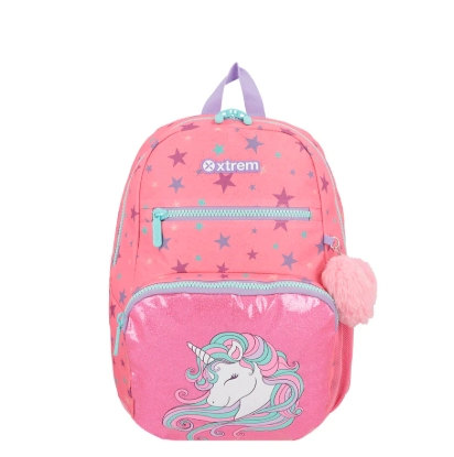 MOCHILA XTREM BOLT PINK UNICORN