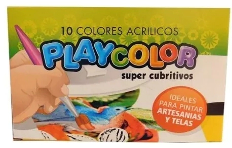 ACRILICO PLAYCOLOR x 8cc x 10u SURTIDO
