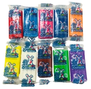 PLASTILINA PLAYCOLOR BARRA x 200grs