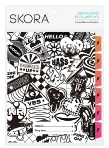 SEPARADOR SKORA N&ordm;3 REVEL x 6u