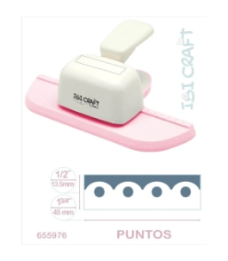 IBI CRAFT PERFORADORA ARTISTICA DE GUARDAS JUMBO PUNTOS