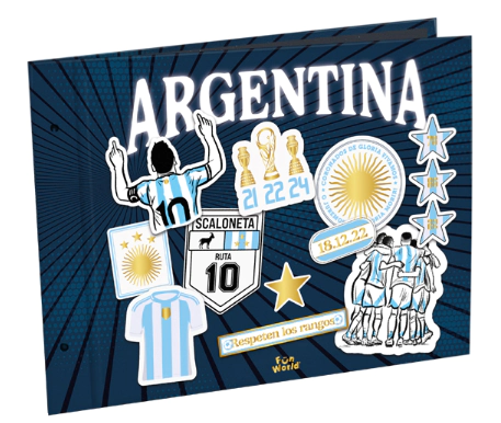 CARPETA FUN WORLD N�5 TAPA FANATIC