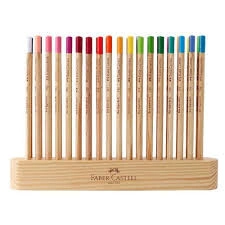 LAPICES COLOR FABER-CASTELL NATURAL SUPERSOFT x 36u