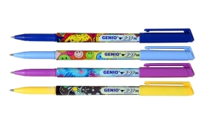BOLIGRAFO SIMBALL BORRABLE GENIO POP 2G AZUL