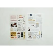 IBI STICKER PAPEL 10*19cm BON VOYAGE x 2hjs
