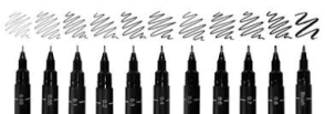 MICROFIBRA UNI PIN 200 x 12 PIEZAS