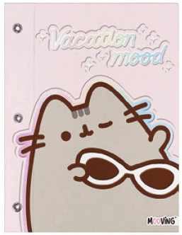 CARPETA MOOVING TAPA N�3 PUSHEEN