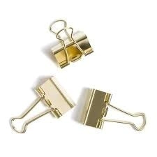 COLOURS BROCHE METAL EN BLISTER x 4u - 25mm