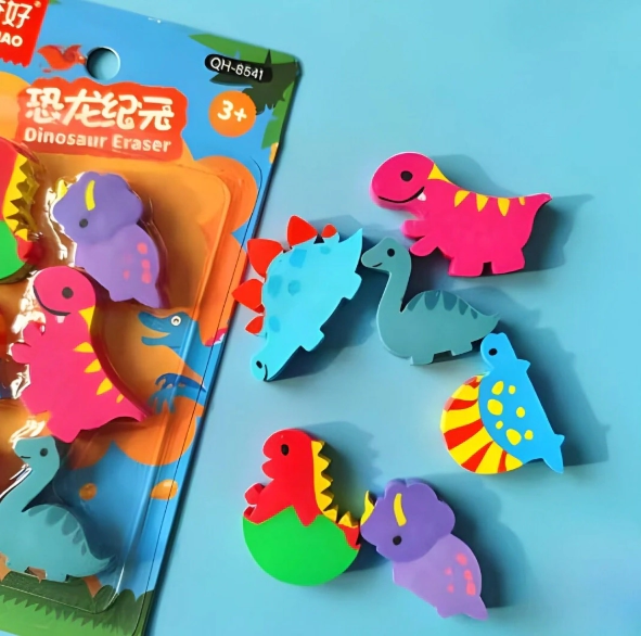 COLOURS GOMAS BARRIL DINO x 12u