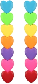 COLOURS RESALTADOR P/INTERCAMBIABLES CORAZON FLUOR x 6u JS-084