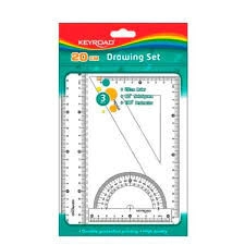 SET GEOMETRICO KEYROAD 20cm x 3 PZA