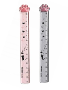 REGLA QIWI HUELLITAS 15cm