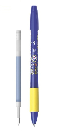 BOLIGRAFO BIC BORRABLE ILLUSION 0.7mm AZUL