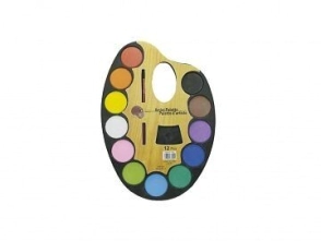 ACUARELA KATANA PALETA C/PINCEL x 12u