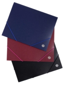 CARPETA FW 3 SOLAPAS PLAST. C/ELAS A4