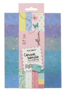 IBI CRAFT PAPEL VELLUM 15*20cm x 96grs x 8hjs CORREO