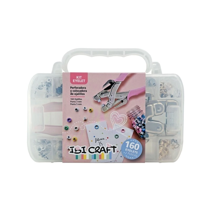 IBI CRAFT PINZA OJALILLOS (EYELET) BAJO ESFUERZO 2 MEDIDAS