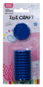 IBI CRAFT DISCOS DE EXPANCION 32mm x 12pcs MEDIANO LAVANDA