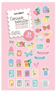 IBI CRAFT DIE CUTS 180grs 33 DISE&Ntilde;OS CORREO BONITO