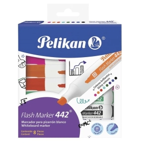 MARCADOR PELIKAN 442 PIZARRA x 8u SURT.