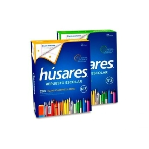 REPUESTO HUSARES N&ordm;3 x 288hjs CD 90grs
