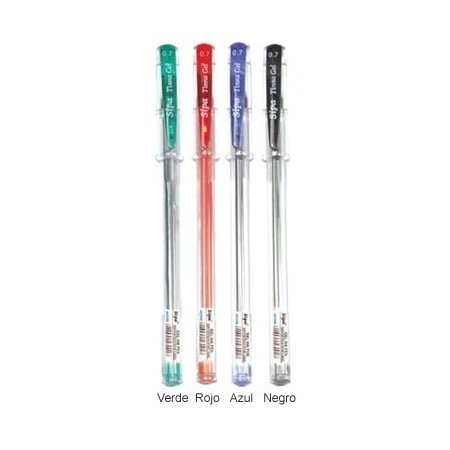 BOLIGRAFO SIPA GEL ROLLER x 4u