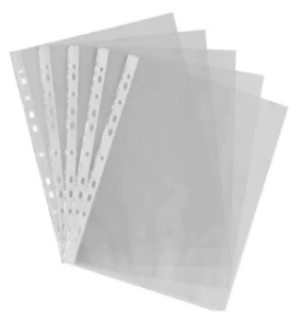 FOLIOS TRAZO A4 ELITE 100 MIC. x 100u
