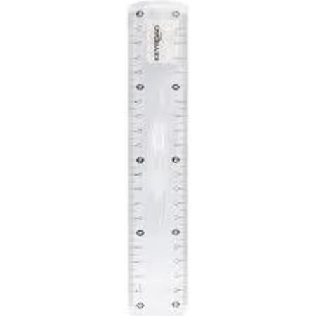 REGLA KEYROAD PLASTICA 20cm