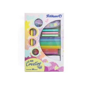 KIT PELIKAN CREATIVO PASTEL x 20pzs
